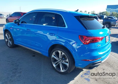 2020 Audi Q3 Prestige 45 Tfsi S Line Quattro Tiptronic from USA, damaged, VIN WA1FECF35L1005475